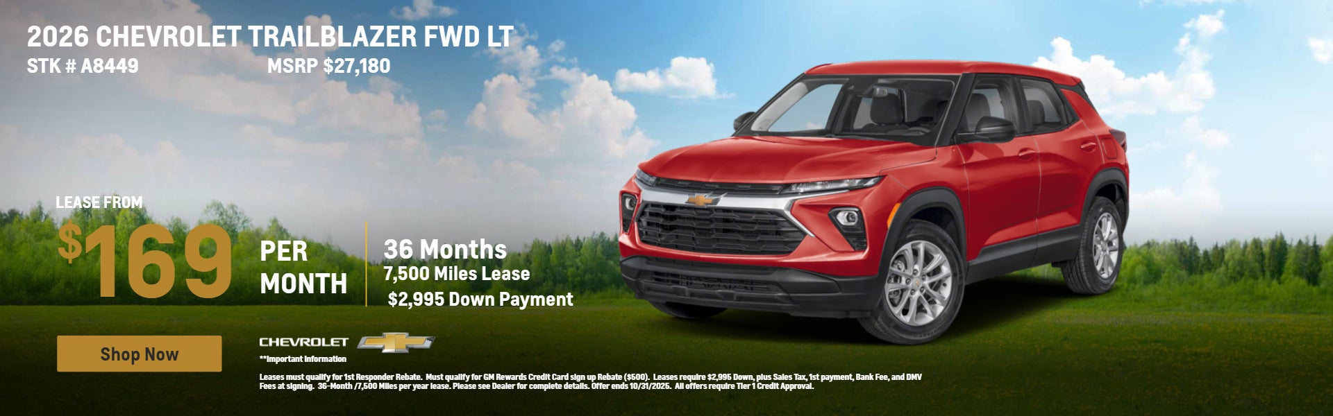 2026 CHEVROLET TRAILBLAZER