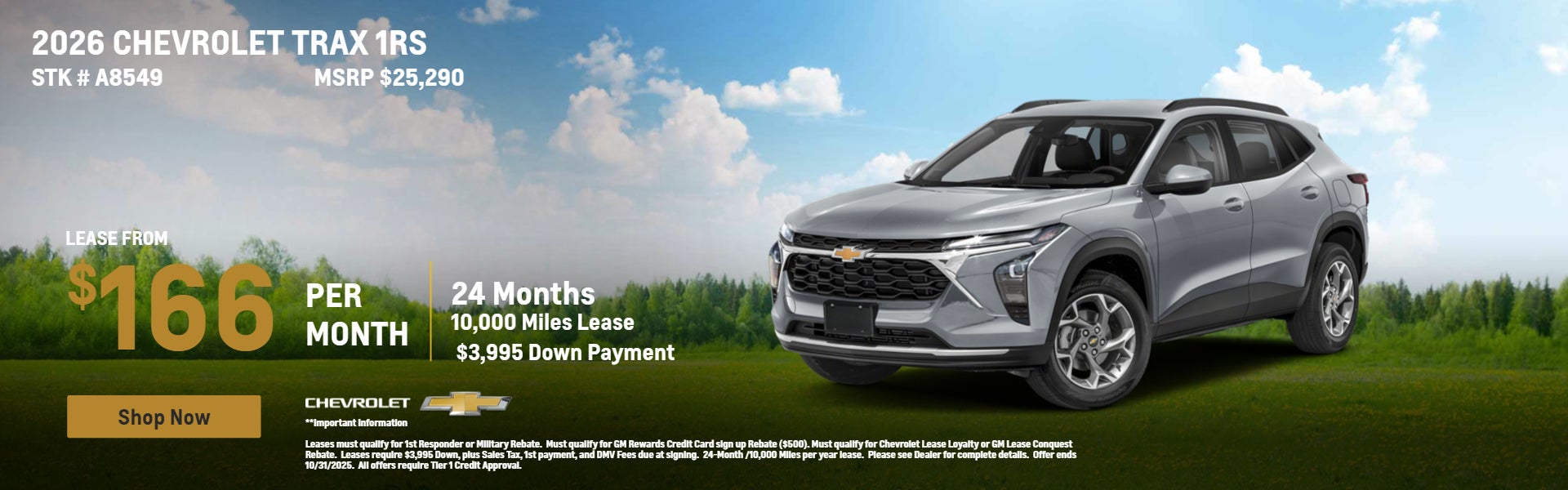 2026 CHEVROLET TRAX 1RS 